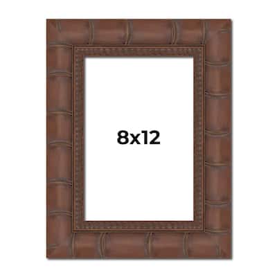 8x12 Frame Pewter Solid Wood Picture Frame Width 1.625 Inches | Interior Frame Depth 0.6875 Inches