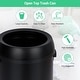 preview thumbnail 15 of 28, 17 Gallon/65 Liter Stainless Steel Trash Can, Round Trash Can
