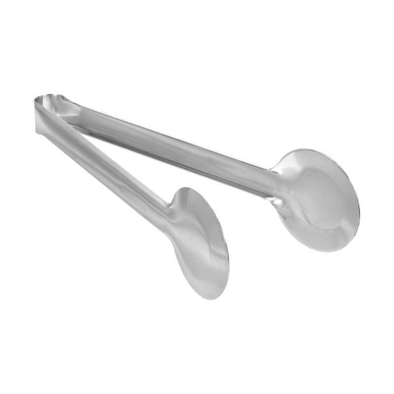 Serving Tongs, 1pcs 8 Inch Stainless Steel Ice Tongs, Mini Sugar Tongs - Silver
