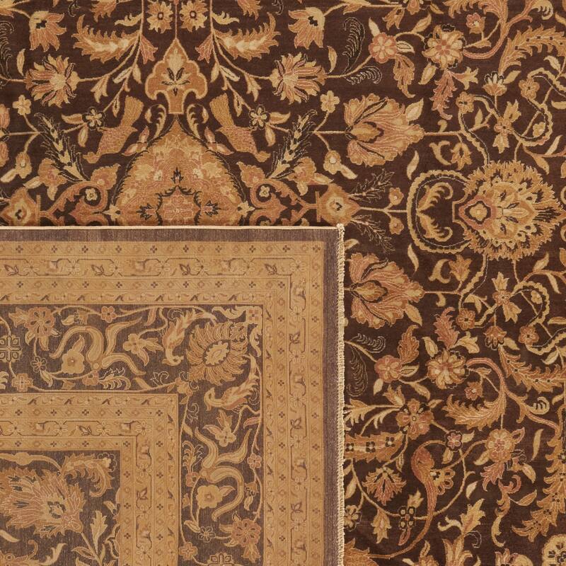 SAFAVIEH Couture Hand-knotted Haj Jalili Katlyn Traditional Oriental Wool Rug with Fringe