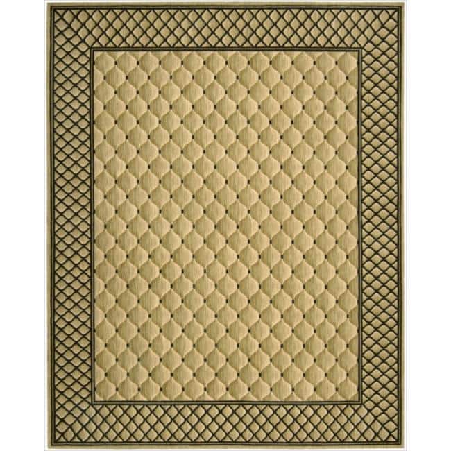 Nourison Vallencierre VA26 Area Rug - 9' 9" x 13' 9" - Green - Rectangle