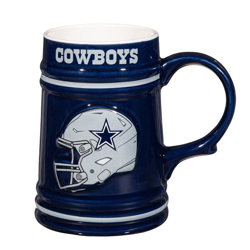 Dallas Cowboys 24 oz Ceramic Stein Mug