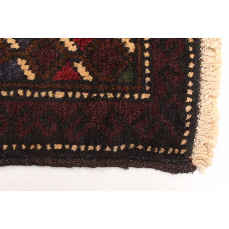 ECARPETGALLERY Hand-knotted Teimani Red Wool Rug - 2'10 x 4'2
