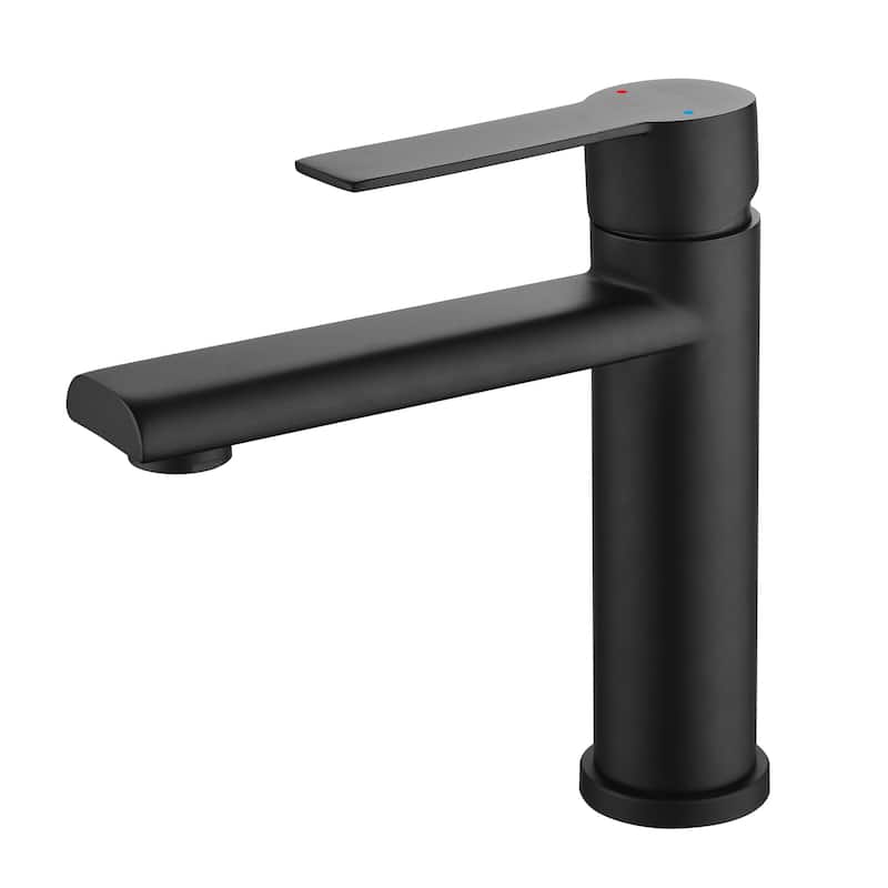 Single Handle Bathroom Sink Faucet One Hole Bathroom Faucets Modern Basin Vanity Taps Without Drain