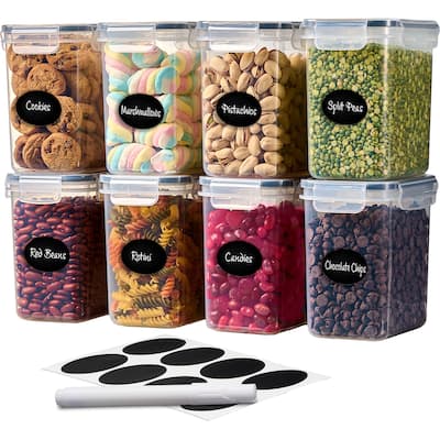 DWËLLZA KITCHEN 1.4L Airtight Food Storage Container Set of 8
