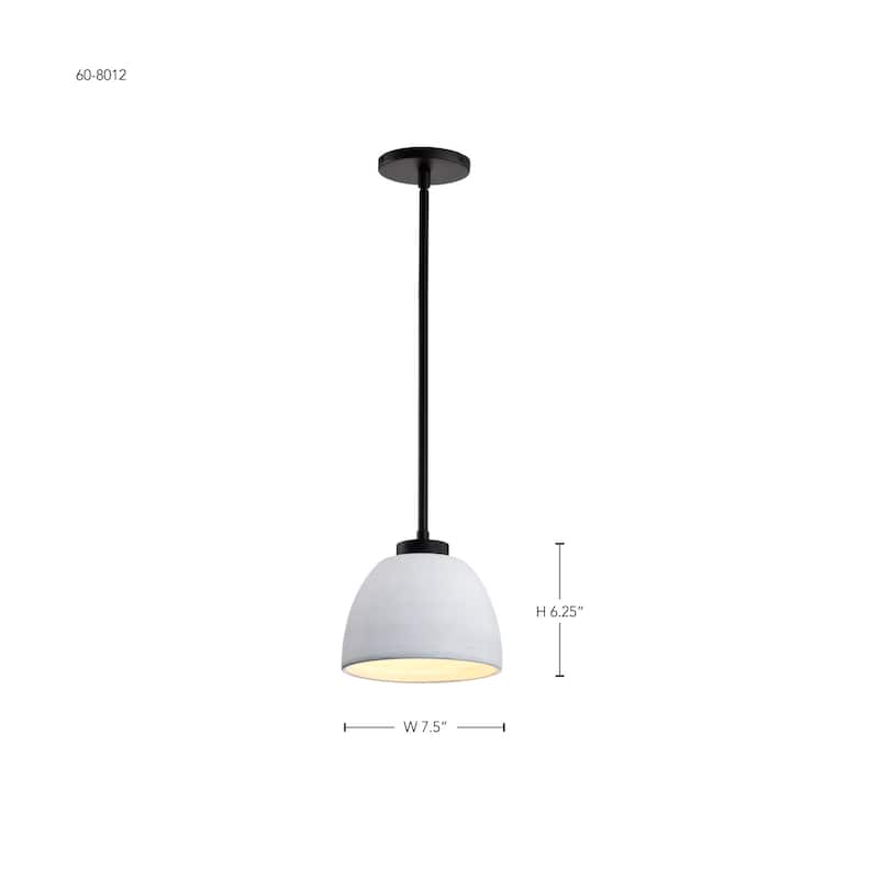 Nuvo Lighting 60/8002 Collins 8" Wide Mini Pendant