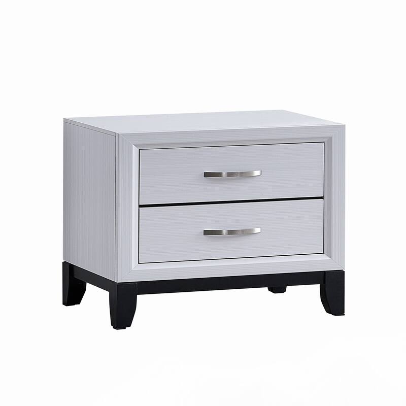 Glasgow Nightstand,White