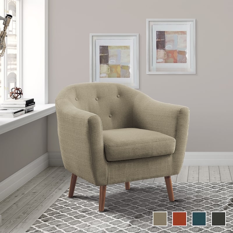 Cassville Accent Barrel Chair - 31" x 30.5" x 31.5"