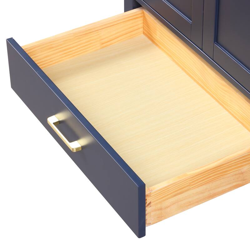 Blossom Geneva 30" Bathroom Vanity with Marble Top & Undermount Sink