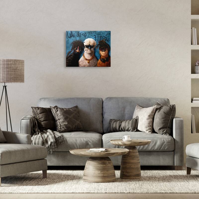 Stupell We Are The Future Birds Canvas Wall Art Design By Lucia Heffernan