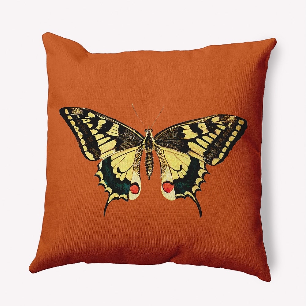 Rare Swallowtail Polyester Indoor/Outdoor Pillow