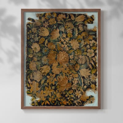 Vintage Floral Print CCXXVII -Framed Print