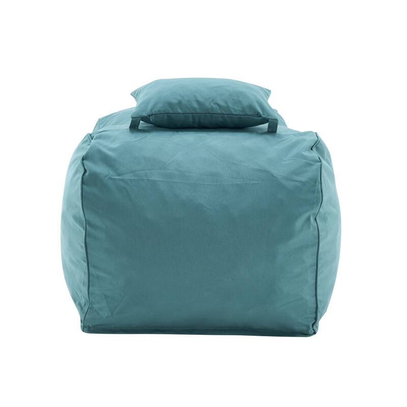 Christopher Knight Home- Fiano Fabric Outdoor Bean Bag Lounge Chair