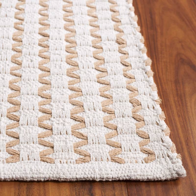 SAFAVIEH Handmade Cape Arieke Cod Cotton Rug