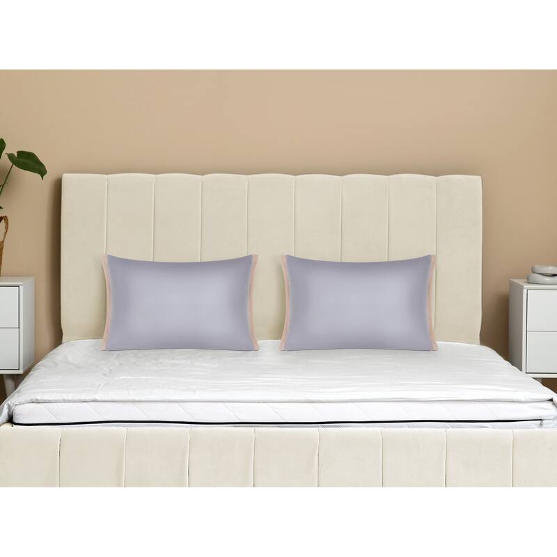 2Pcs Pillow Cases, Soft Cooling Pillow Covers with Envelope Closure