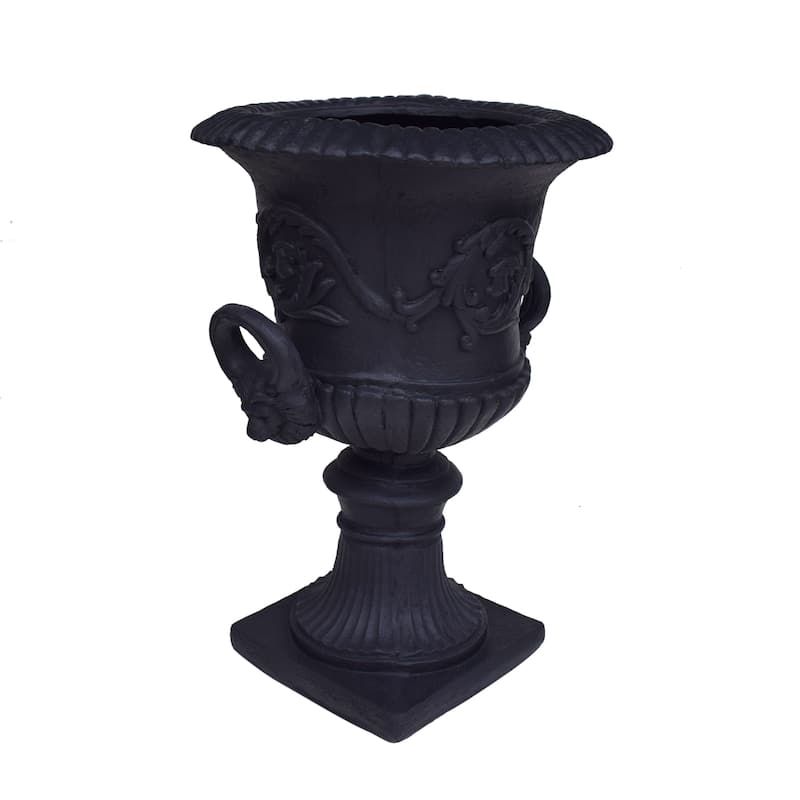 Handmade Chalice Planter Botanical Details drainage hole and stopper