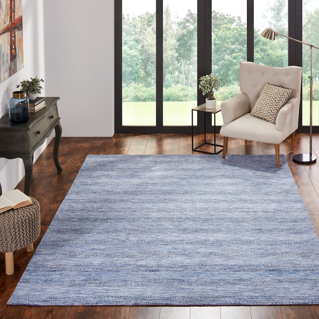 Striped Tonal Area Rug