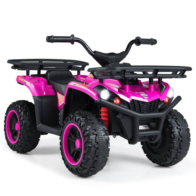 Gymax Electric ATV for Kids 24V 4-Wheeler Ride on Toy w/ Slow Start