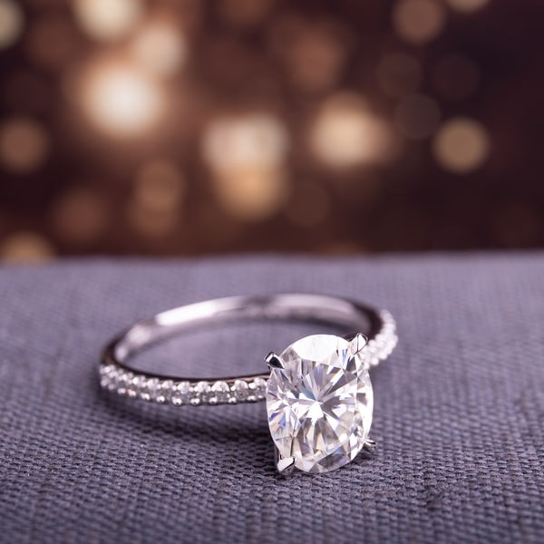 Overstock on sale wedding rings