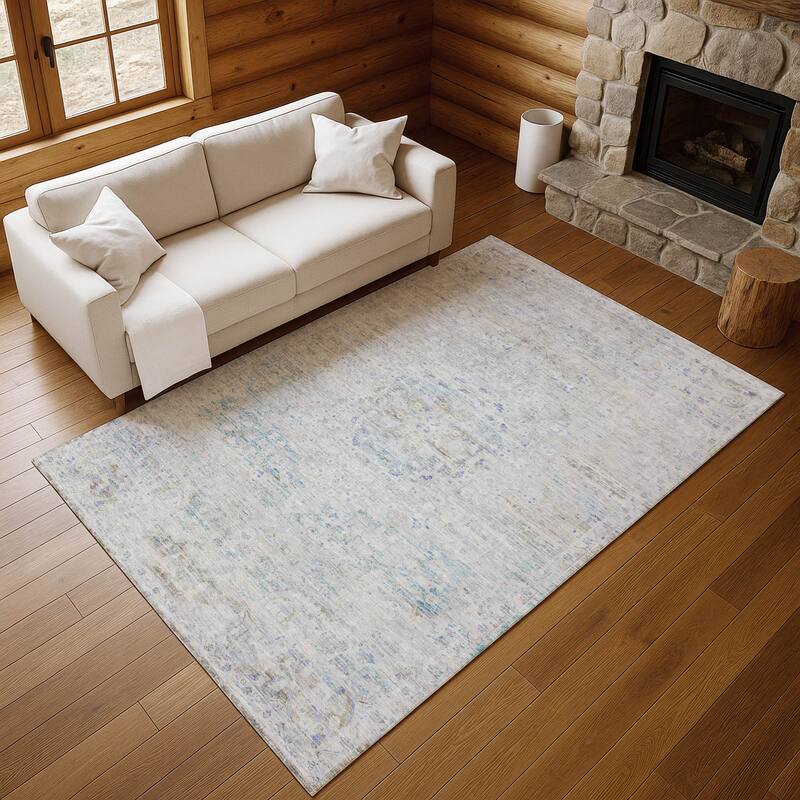 Premium Washable Super Soft Vintage Traditional Mayfield Rug