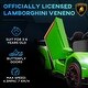 preview thumbnail 4 of 5, 12V Lamborghini Veneno Kids Electric Car with Butterfly Doors, Remote Control, Music, and Suspension, Gift for Boys Girls