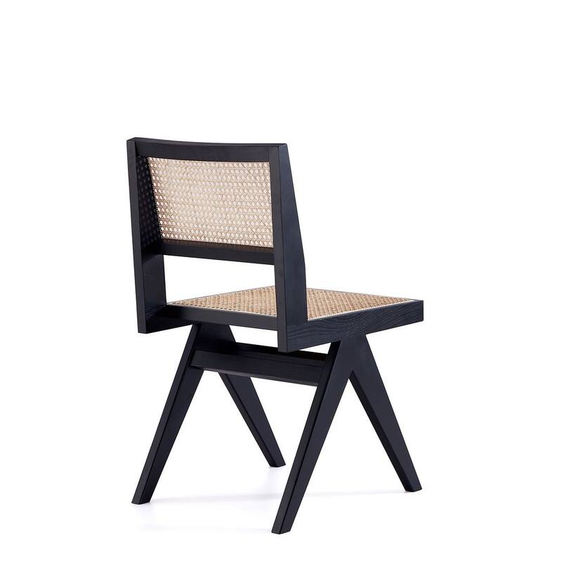 Manhattan Comfort Rockaway Hamlet Modern 70.86 Solid Wood Dining Set