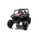 preview thumbnail 10 of 25, 12V 4WD Ride-On Car with Leather Seat, One-Button Start, High-Low Speed, Music & Power Display - Premium Ride