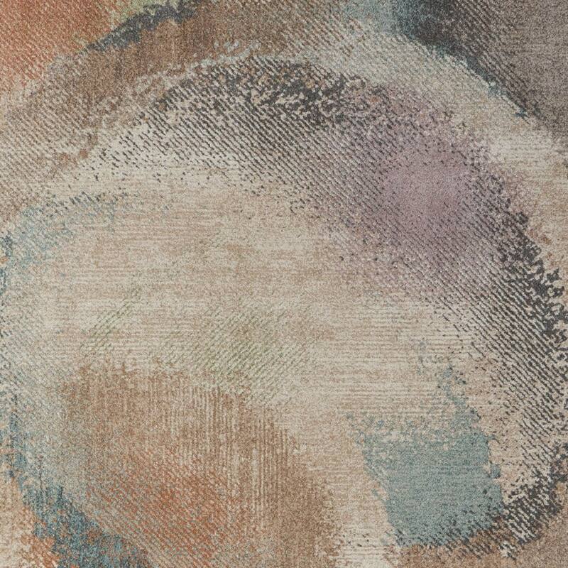 HomeRoots Abstract Industrial Rectangle Area Rug