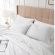 preview thumbnail 14 of 101, Vilano 21-inch Extra Deep Pocket 4-Piece Bed Sheet Set with Pleated Hem