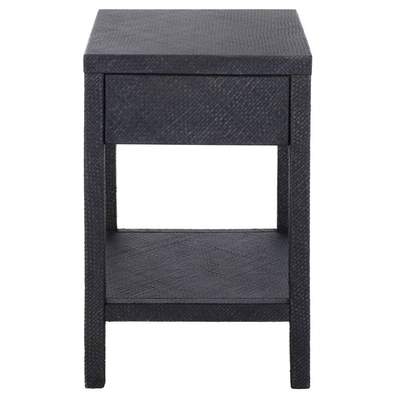 SAFAVIEH Home Epke 1-Drawer 1-Shelf Accent Table - 17"W x 15"D x 24"H