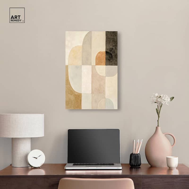 Overlapping Planes I Canvas by Art Remedy, Gallery Wrapped