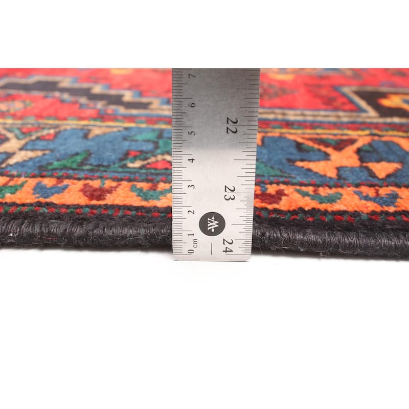 ECARPETGALLERY Hand-knotted Konya Anatolian Blue Wool Rug - 4'2 x 7'5