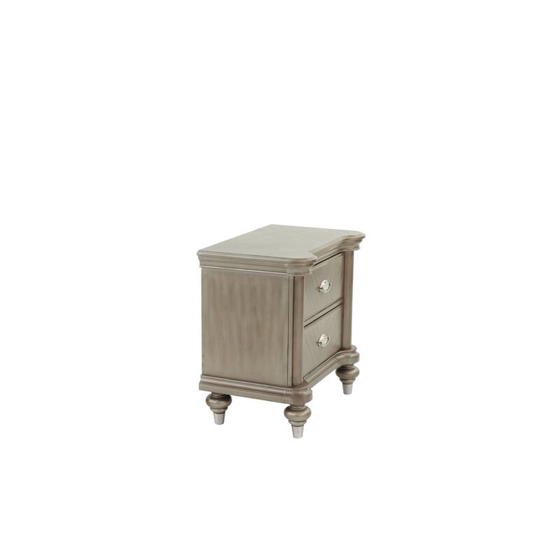 Champagne Nightstand, Wood, 28\