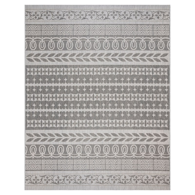 Gertmenian Solterra Bohemian Moroccan Global Weather Resistant Polypropylene Flatweave Indoor/ Outdoor Area Rug Collection