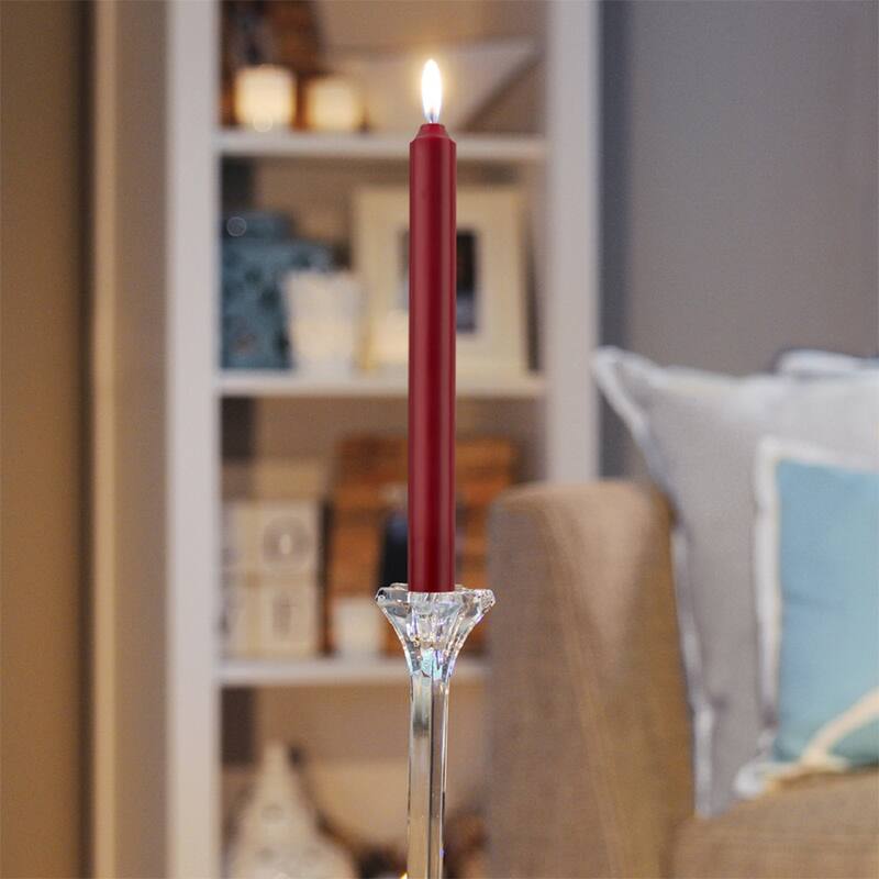 Root 9 inch Unscented Smooth Arista Taper Candles box of 12