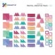 preview thumbnail 2 of 3, Connetix Magnetic Tiles Pastel Creative Pack, 120 Pieces