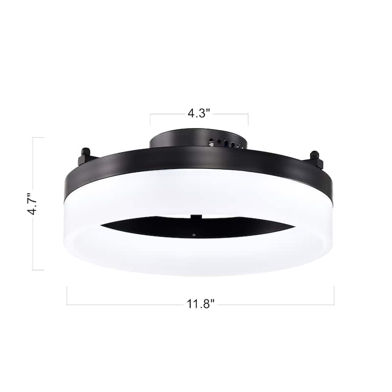 Lefroy LED Integrated Flush Mount for Dining/Living Room Foyer Office