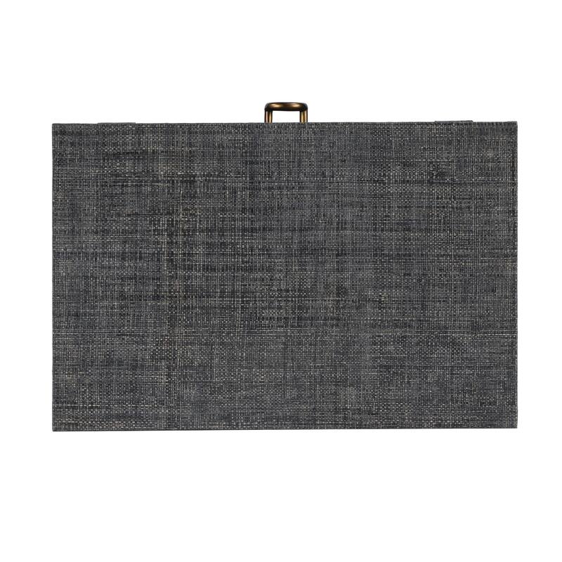 Chatham 1-Drawer Raffia Nightstand