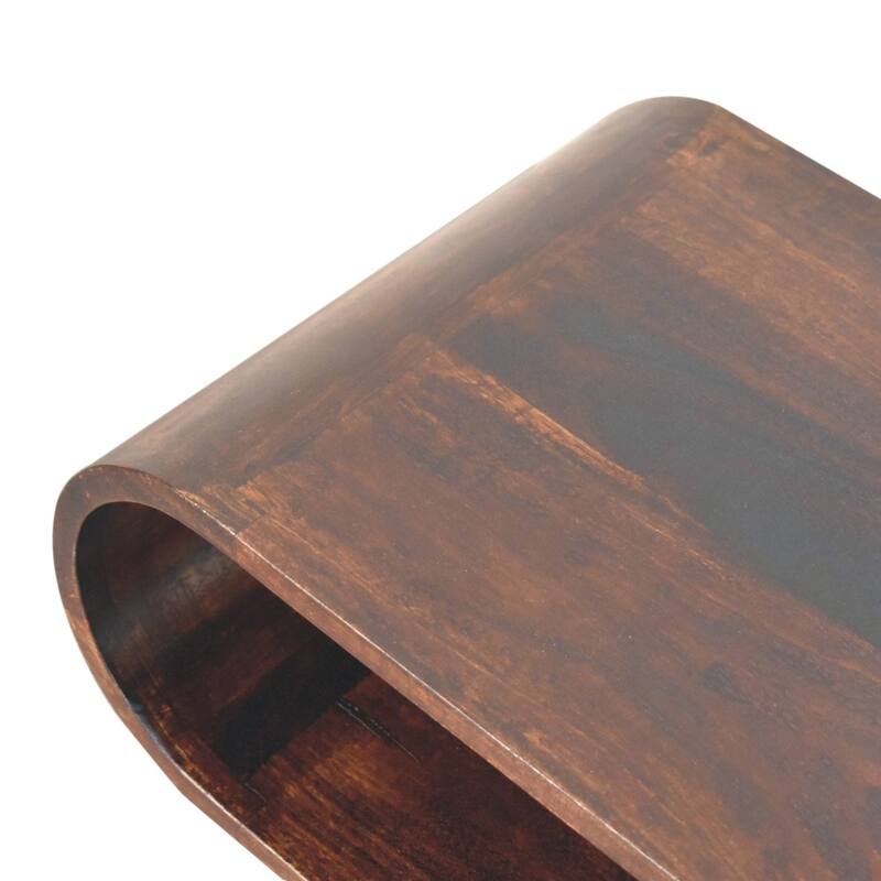 Artisan Furniture Light Walnut Solid Wood Amaya Coffee Table