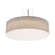 Option Satin Nickel / Jute / White