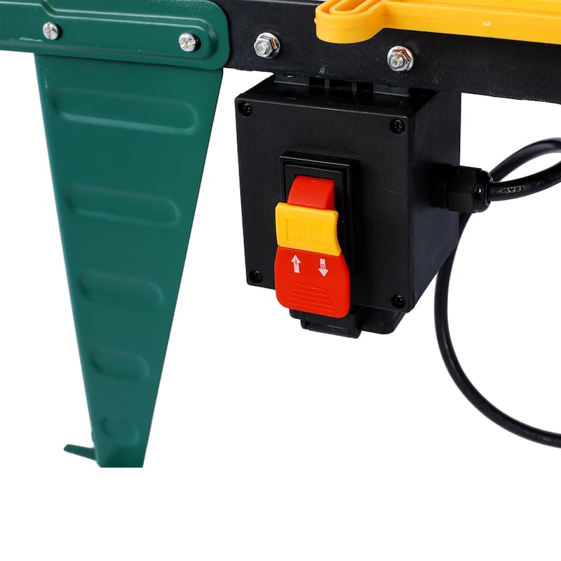 Electric Benchtop Router Table Wood Working Tool, green