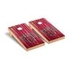 preview thumbnail 1 of 3, Central Washington Wildcats Cornhole Board Set - Weathered Version