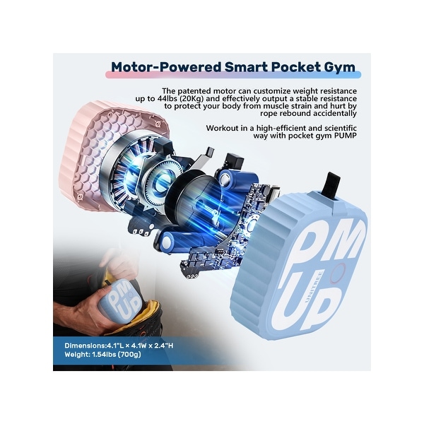 Unitree PUMP Portable Pocket Sized Electric Adjustable Resistance