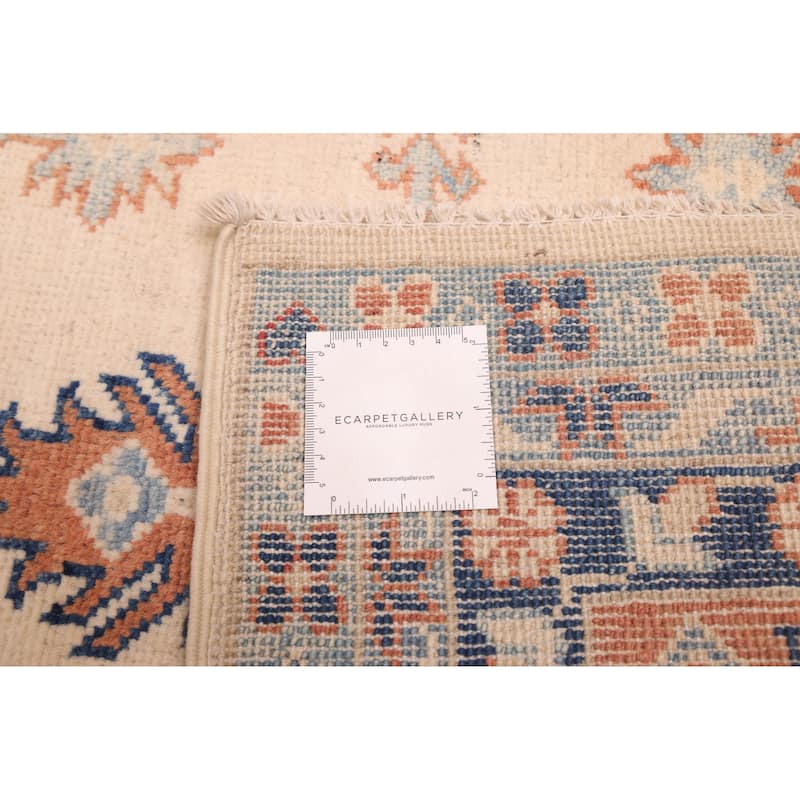 ECARPETGALLERY Hand-knotted Finest Ghazni Ivory Wool Rug - 8'4 x 10'5