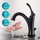preview thumbnail 19 of 28, Kraus 3-in-1 Set White Square Ceramic Vessel Sink Arlo Faucet w/ Drain