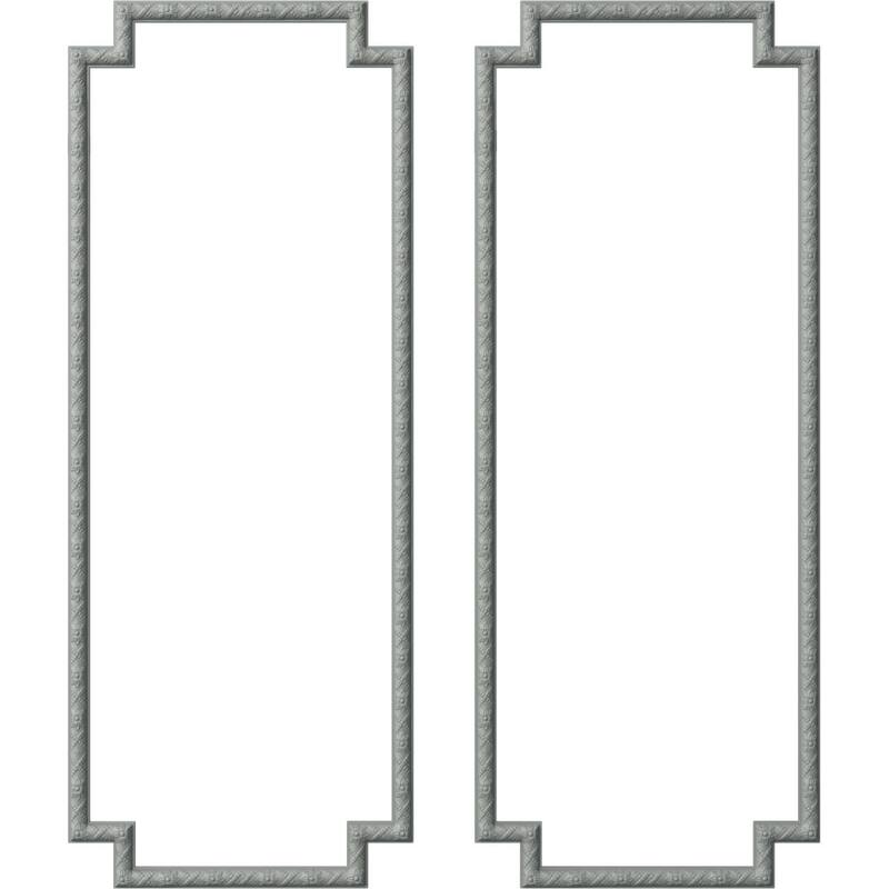 Sellek Panel Moulding Kit - 28"W x 72"H - Double Pack