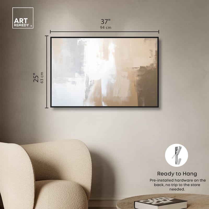 Solace in Softness I Canvas by Art Remedy