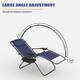 Homall Patio Zero Gravity Chair Lawn Lounge Chair with Pillow Set of 2