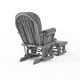 preview thumbnail 16 of 36, Forever Eclectic Cozy Glider Rocker and Ottoman