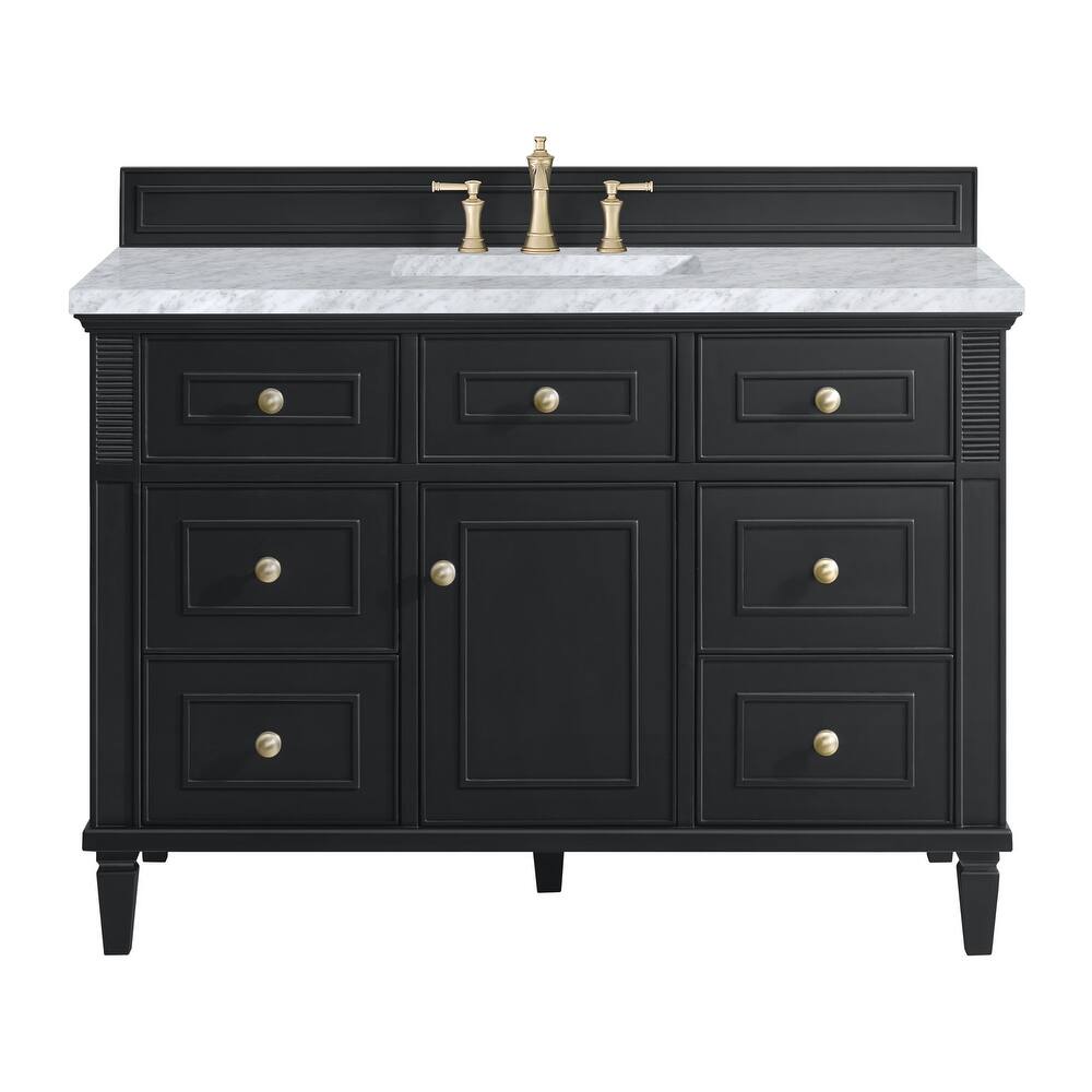 James Martin Vanities 424-V48-3CAR Lorelai 48" Single Basin Wood